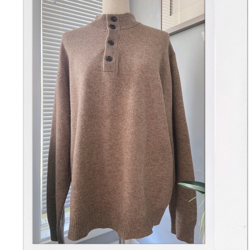 ✨ON SALE - Oatmeal Wool Men’s Sweater